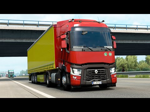 ETS2 1.38 ProMods 2.50  Renault RangeT  Brest - Hamburg