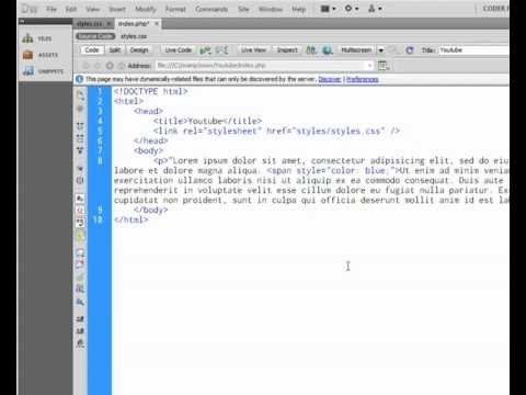 CSS Tutorial #1 P tag