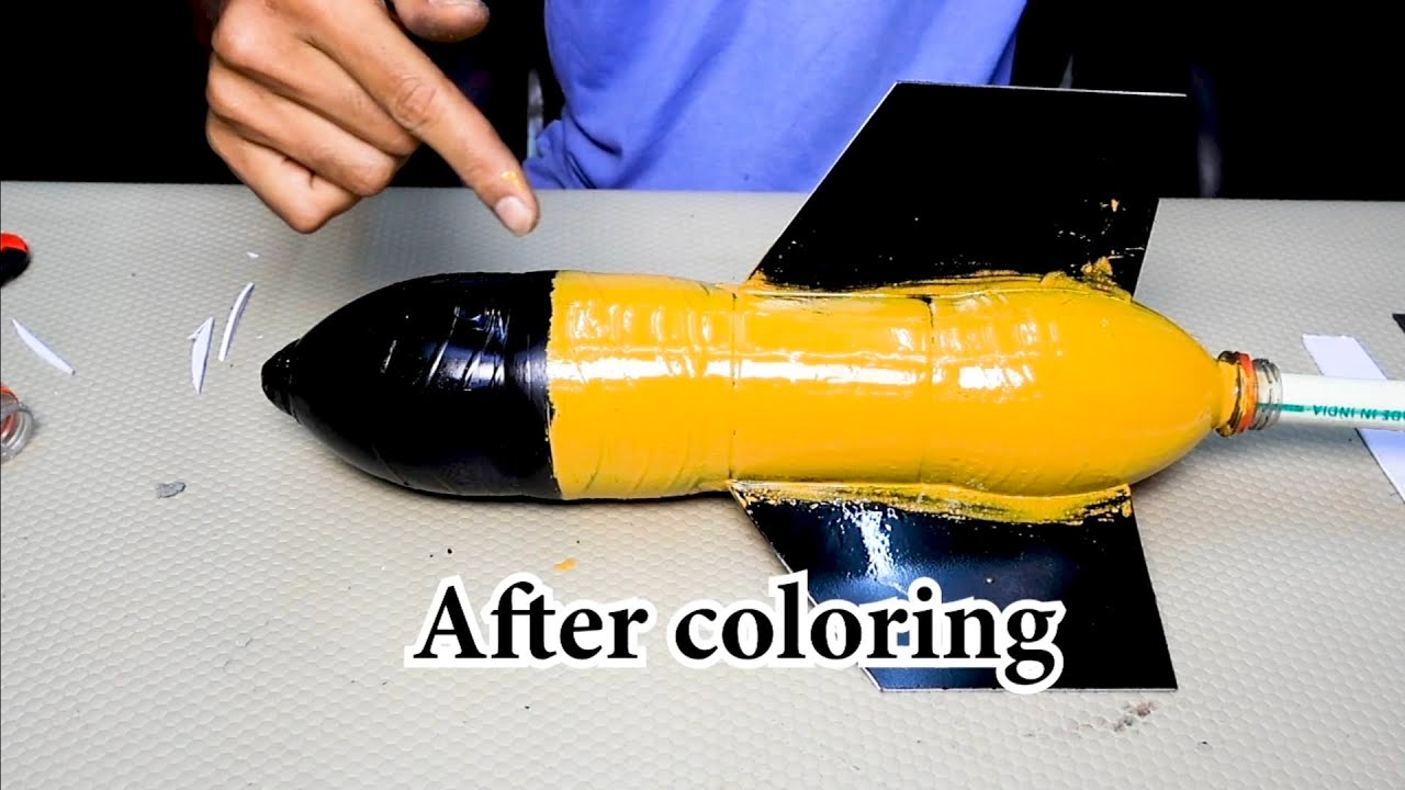 Water Rocket Launching Competition video for student purpose