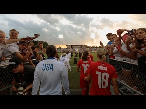 U.S. WNT Beat Switzerland in front of Sold Out Crowd in Cary