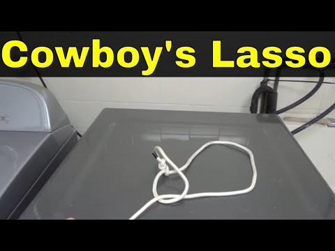 How To Tie A Cowboy's Lasso-String Tutorial