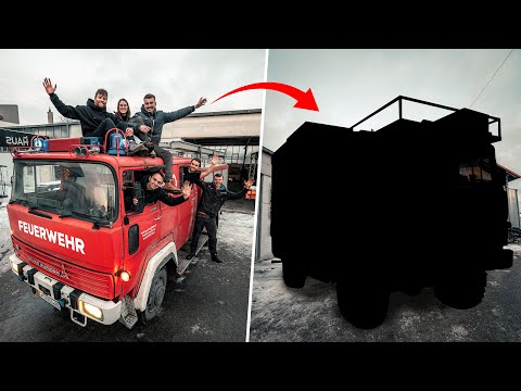 Wir bauen ein EXPEDITIONSMOBIL aus einem FEUERWEHRAUTO