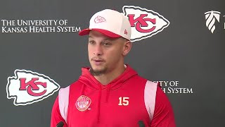 Patrick Mahomes on Marcus Mariota, Jayden Daniels' injury