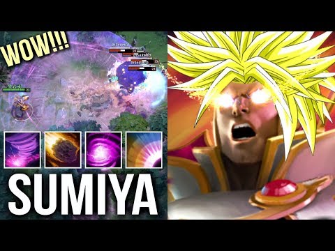 SumiYa Pro Invoker! Insane SunStrike Combo Epic Gameplay Comeback Dota 2