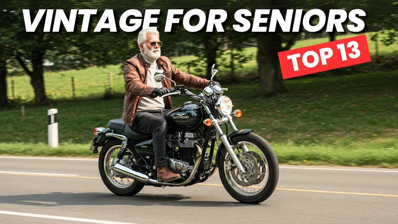 13 Perfect Vintage Motorcycles for Seniors (No Back Pain, Pure Style)