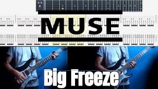 Muse Big Freeze Guitar cover