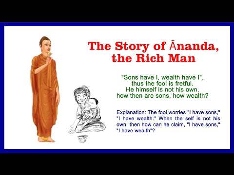 The Story of Ananda, the Rich Man | #motivation #wisdom #peace #moralstories #buddhism #jatakatales