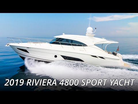 2019 Riviera 4800 Sport Yacht A Ro Boat Video