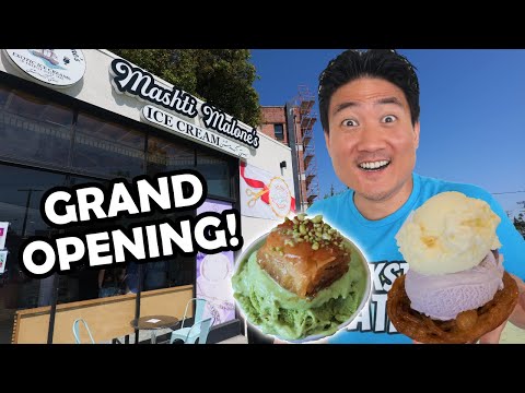 O MELHOR GELADO de Los Angeles, encontrado em uma loja NOVA!