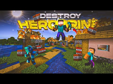 Herobrine Destroyed My SMP In Minecraft