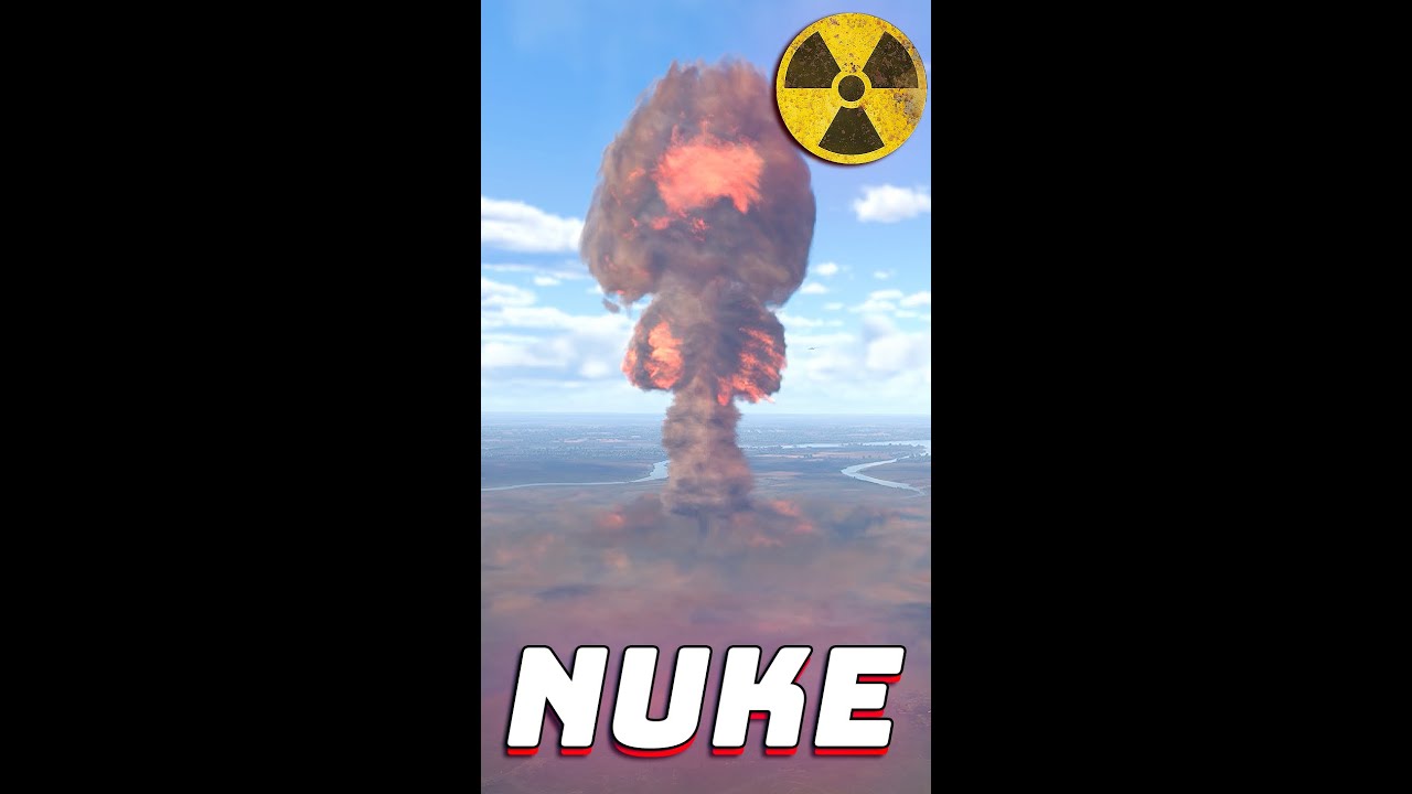 War Thunder - ЯДЕРНЫЙ ВЗРЫВ #Shorts