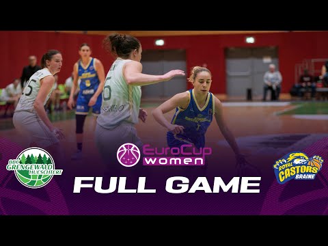 BBC Grengewald v Castors Braine | Full Basketball Game |  EuroCup Women 2022-23