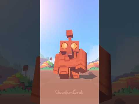 Copper Golem Returns  #minecraft  #animation