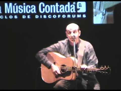 Paul Collins en La Música Contada (Teatro Cánovas. Málaga.2007)