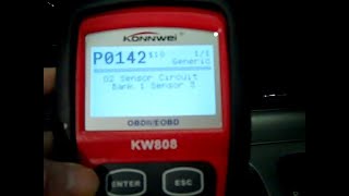 Toyota Camry Rear O2 Sensor P0142 Bank 1 Sensor 3 Diagnose & Replace