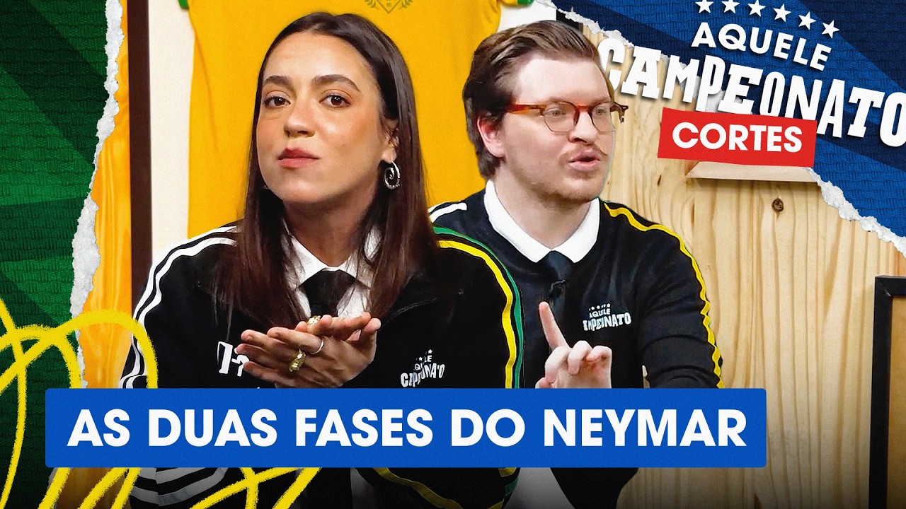 NEYMAR FOI PARA O DE FÉRIAS COM EX | CORTES AQUELE CAMPEONATO