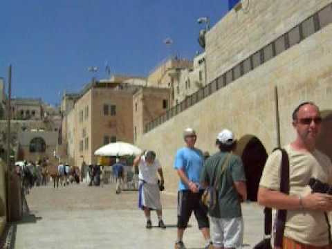 Sounds of the Wailing Wall.