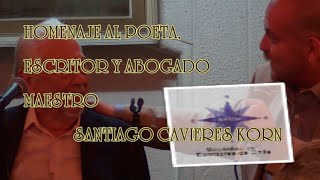 preview picture of video 'Homenaje al Poeta, Escritor y Abogado Maestro Santiago Cavieres Korn'