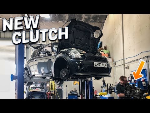 Mini Gets A Stage 1 Clutch Fitted!!