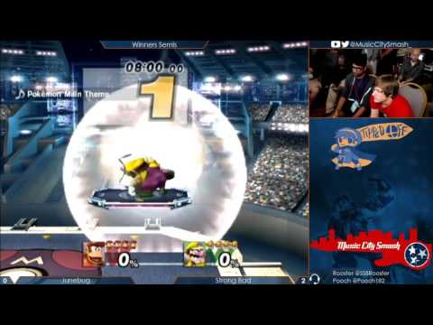 TO11 - Strong Bad (Wario) vs VGz | Junebug (Diddy) - Project M Winners Semis