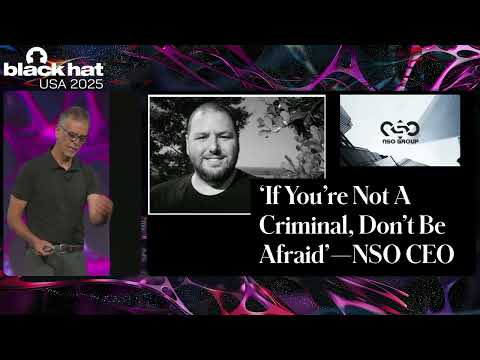 Black Hat USA 2025 Keynote | Chronicles of Counter-Intelligence from the Citizen Lab