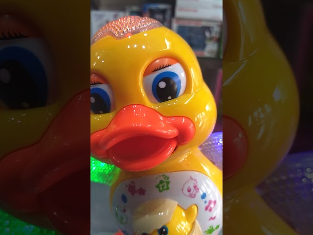 Vídeo relacionado con Juguete De Pato para Niños, Juguete Inteligente eléctrico Bailando con Luces LED y música, Divertido Pato Caminando, Pato gateador para bebé, Electric Dancing Duck, Pato De Baile Interactivo