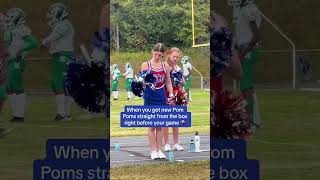 Just Cheerleader Problems 😂👏 #shorts