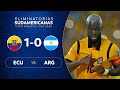 ECUADOR Vs ARGENTINA 1 0 RESUMEN ELIMINATORIAS SUDAMERICANAS FECHA 18