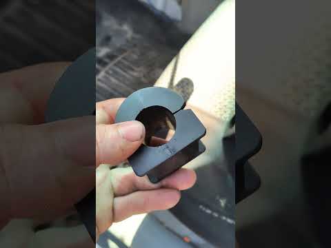 Should you use lubricant on sway bar bushings?