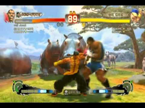 SFIV AE Team Battle(My-7) - vc2 Janet(Boxer) VS iim83man(Yun)