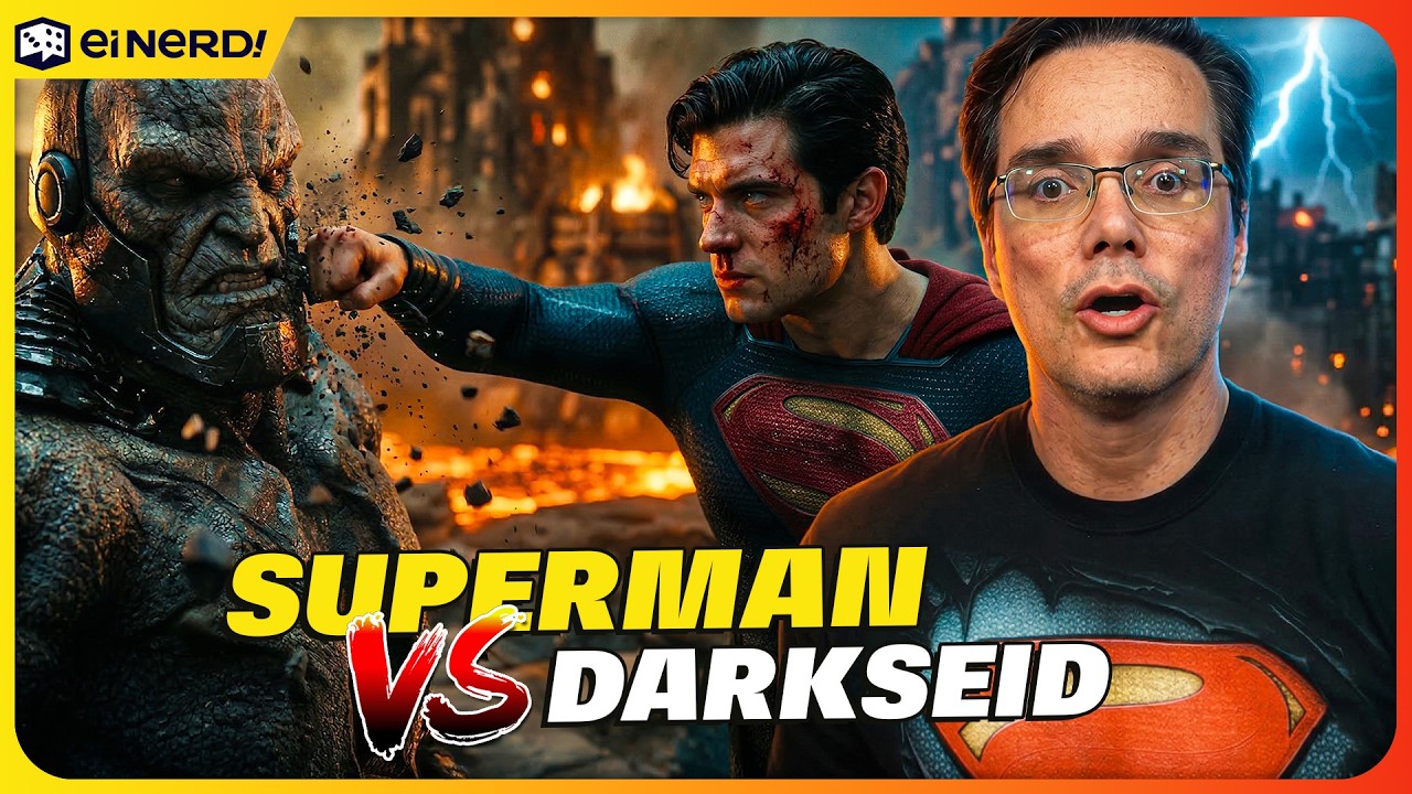 DARKSEID vs SUPERMAN NO DCU DO JAMES GUNN + BIG BARDA E SENHOR MILAGRE [Confirmados]
