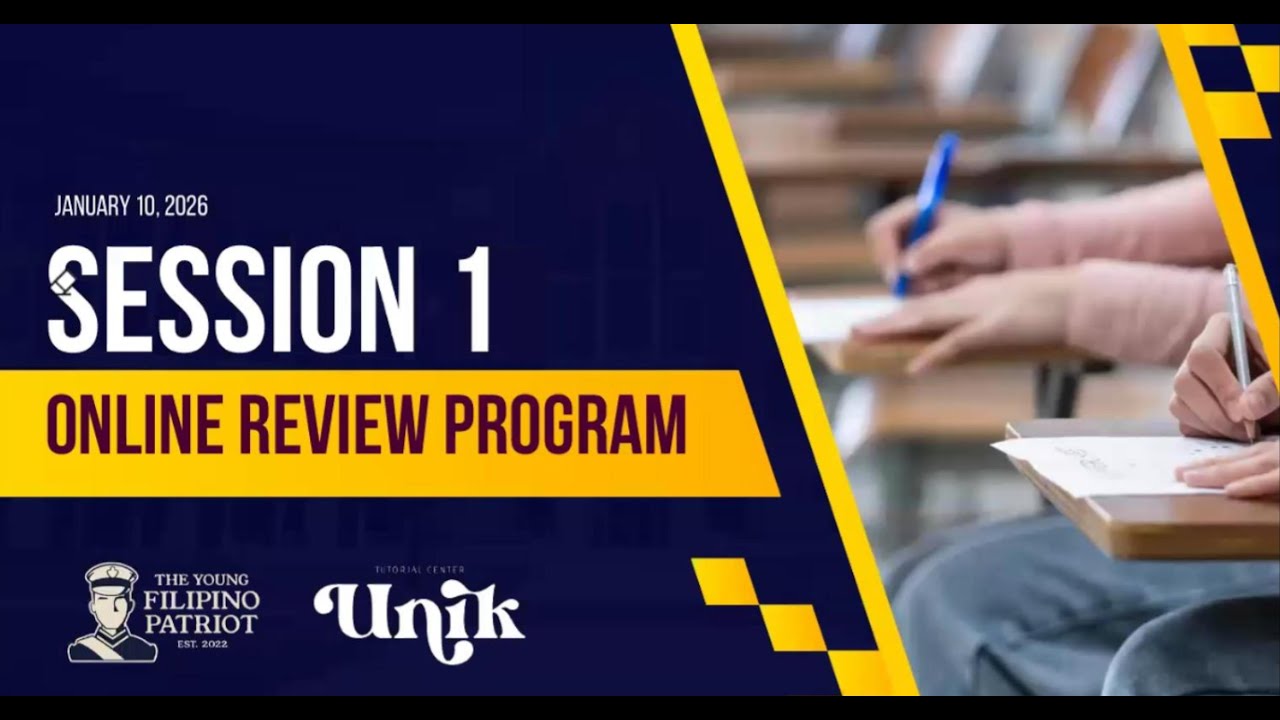 TYFP Online Review Session 1 (Math and English)