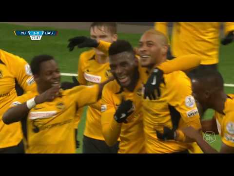 Guillaume Hoarau GOAAL 2-0 Young Boys vs Basel
