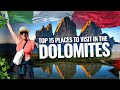 Top 15 Places In The Dolomites Italy 2023 Full Tour