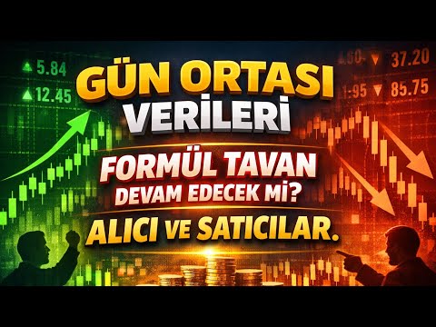 FORMÜL TAVAN DEVAM EDECEK Mİ? BANKOF A1 ALIYOR. MEYSU | ARF | ZGYO TAVAN DA. GÜN ORTASI VERİLERİ 