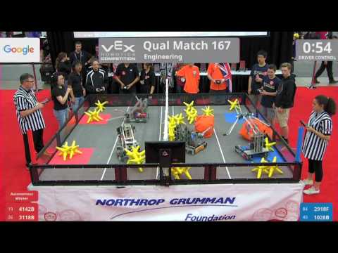 2017 VRC Engr Q167 - 4142B 3118B vs 2918F 1028B - 30 to 19