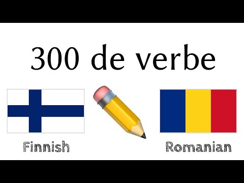 300 de verbe + Citirea și ascultarea: - Finlandeză + Română - (Vorbitor nativ)