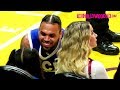 Chris Brown Dances For His Daughter Royalty To Entertain Her At The ACE Family Basketball Game