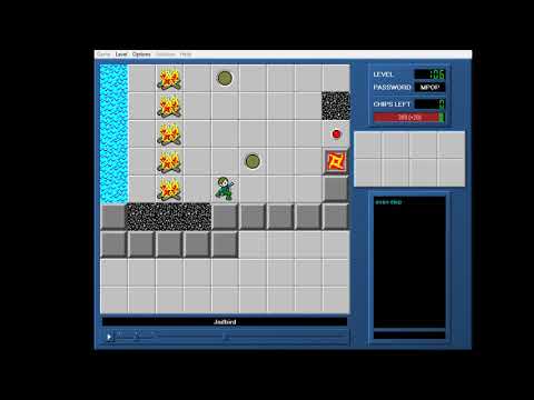 CCLP1 level 106 solution - 369 seconds