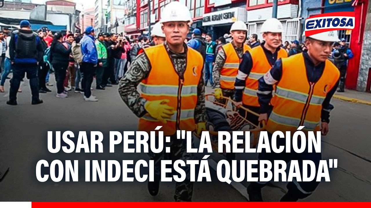 🔴🔵 USAR Perú: "La relación con Indeci está quebrada"