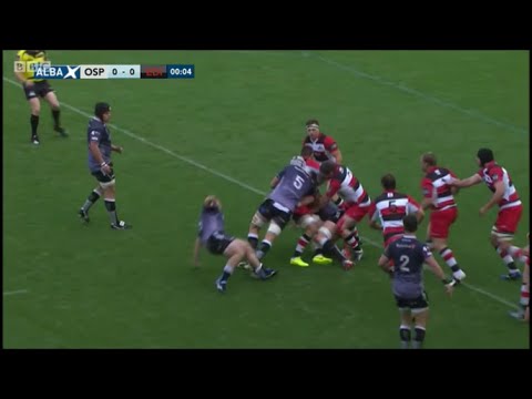 Cornell du Preez bumps Aaron Jarvis