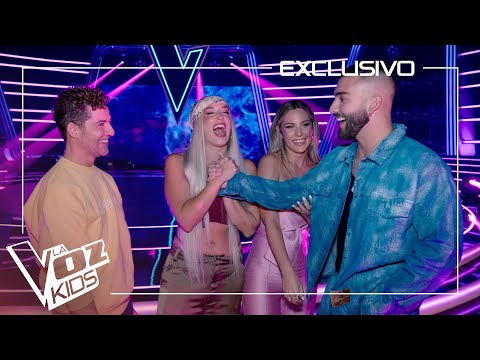 'Who is most likely to...?' with the coaches | Exclusive | The Voice Kids Spain 2025