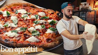 Brooklyn’s Hottest Pizzeria is Reinventing The New York Slice | On The Line | Bon Appétit