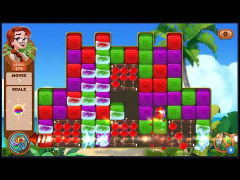 Lost Island Blast Adventure Level 379 - NO BOOSTERS 🏝️ | SKILLGAMING ✔️