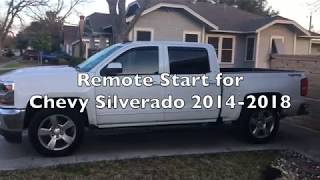 2014 - 2018 Chevrolet Silverado Remote Start - Quick Tutorial