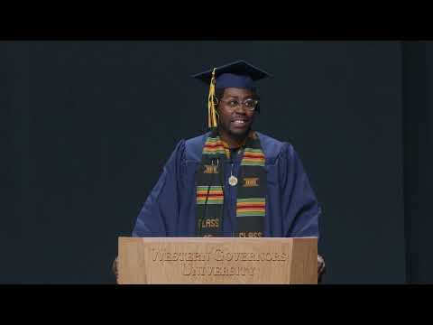 WGU 2023 Washington D.C. Commencement - Graduate Speaker Troy Wilson, Jr.