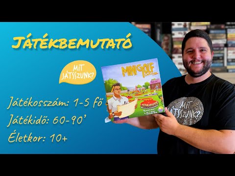 Minigolf Designer Játékbemutató - Mit Játsszunk?