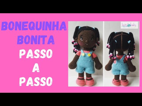 AMIGURUMI RECEITA BONEQUINHA BONITA AMIGURUMI BONECA APRENDA AMIGURUMI RÁPIDO