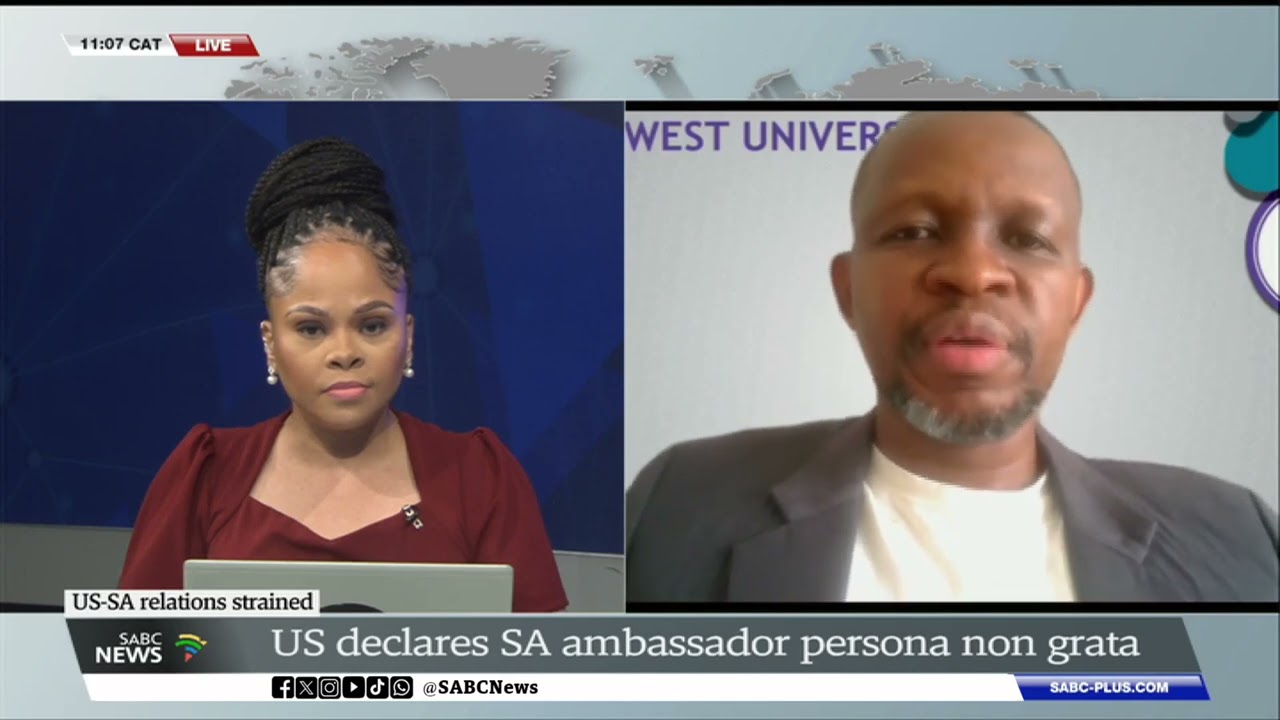 Ebrahim Rasool expulsion I SA-US diplomatic relations strained: Prof. Kedibone Phago