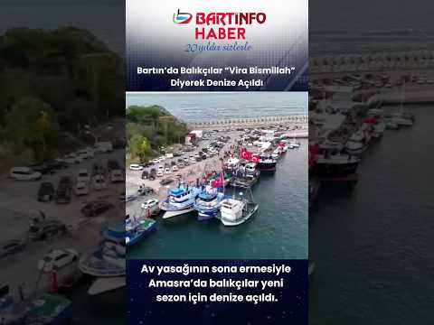 🎣 Amasra’da yeni av sezonu “Vira bismillah” ile başladı! 🌊